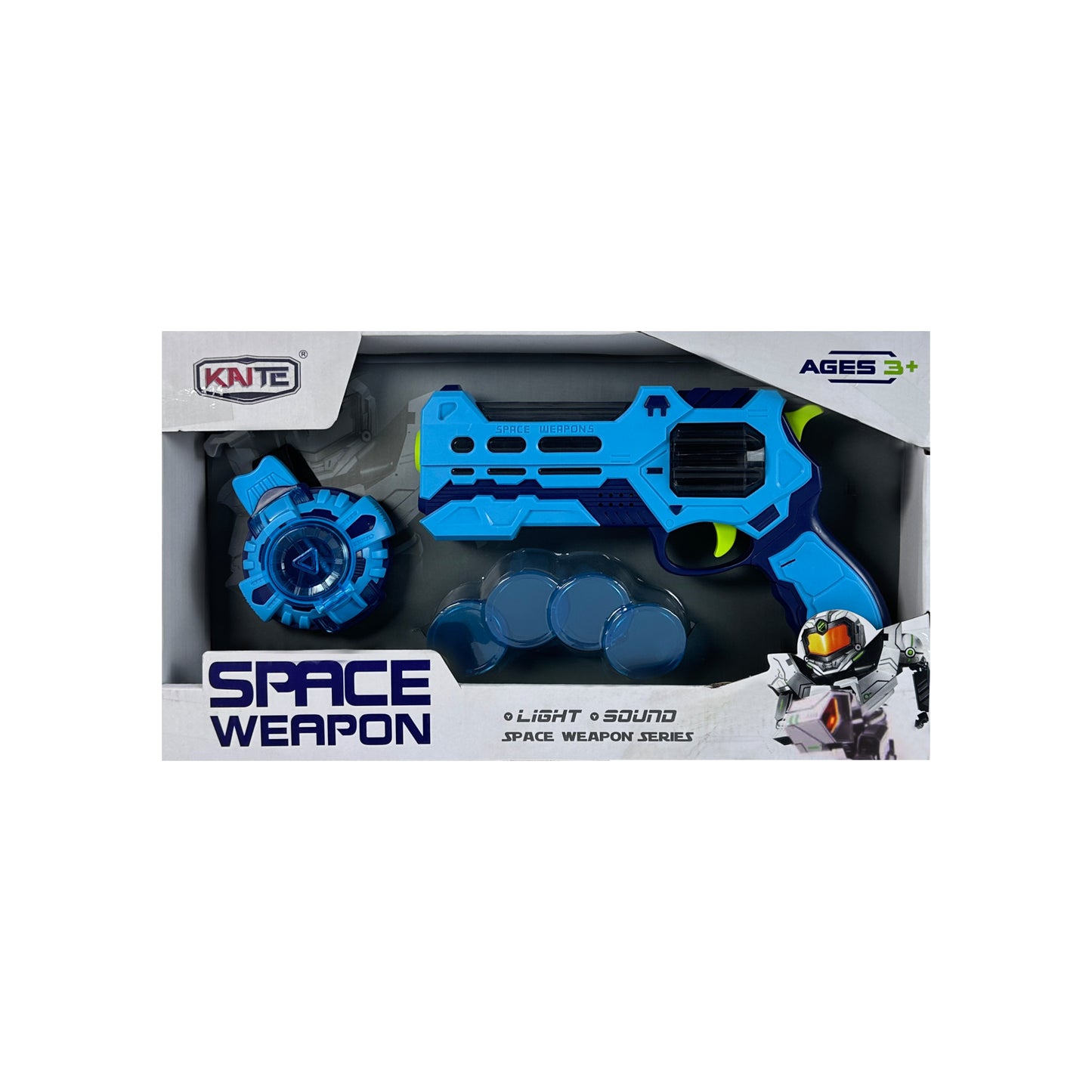 Space Weapon Light And Sound White Colour
