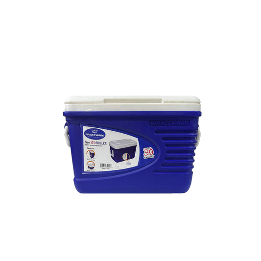 Portable Cooler with Handle, Glass Holder - 30L
