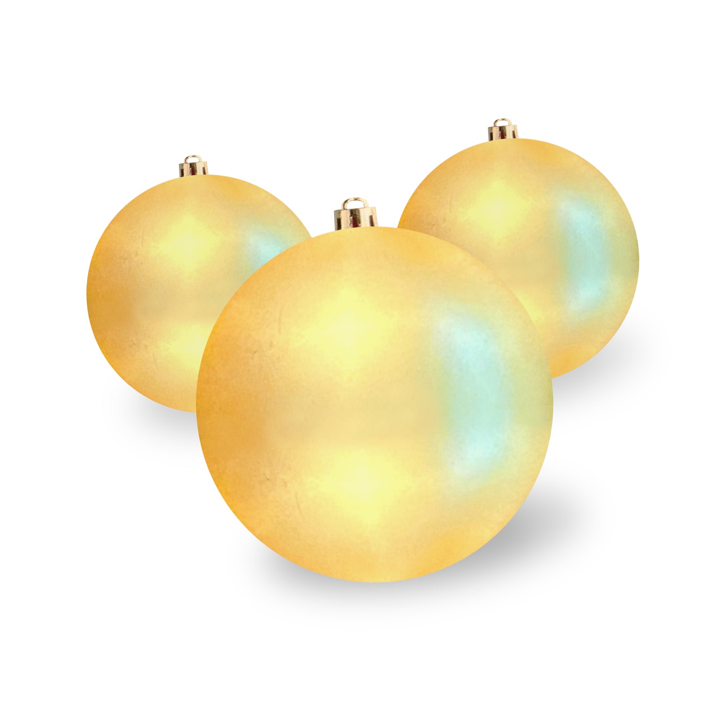 Christmas ball dark Gold 1pc - 20cm