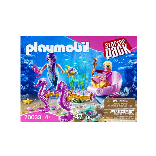 Playmobil Seahorse Carriage and Figure Pack Playset 47 pc