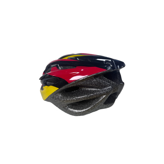 Black Yellow And Red Bike Helmet, For kids