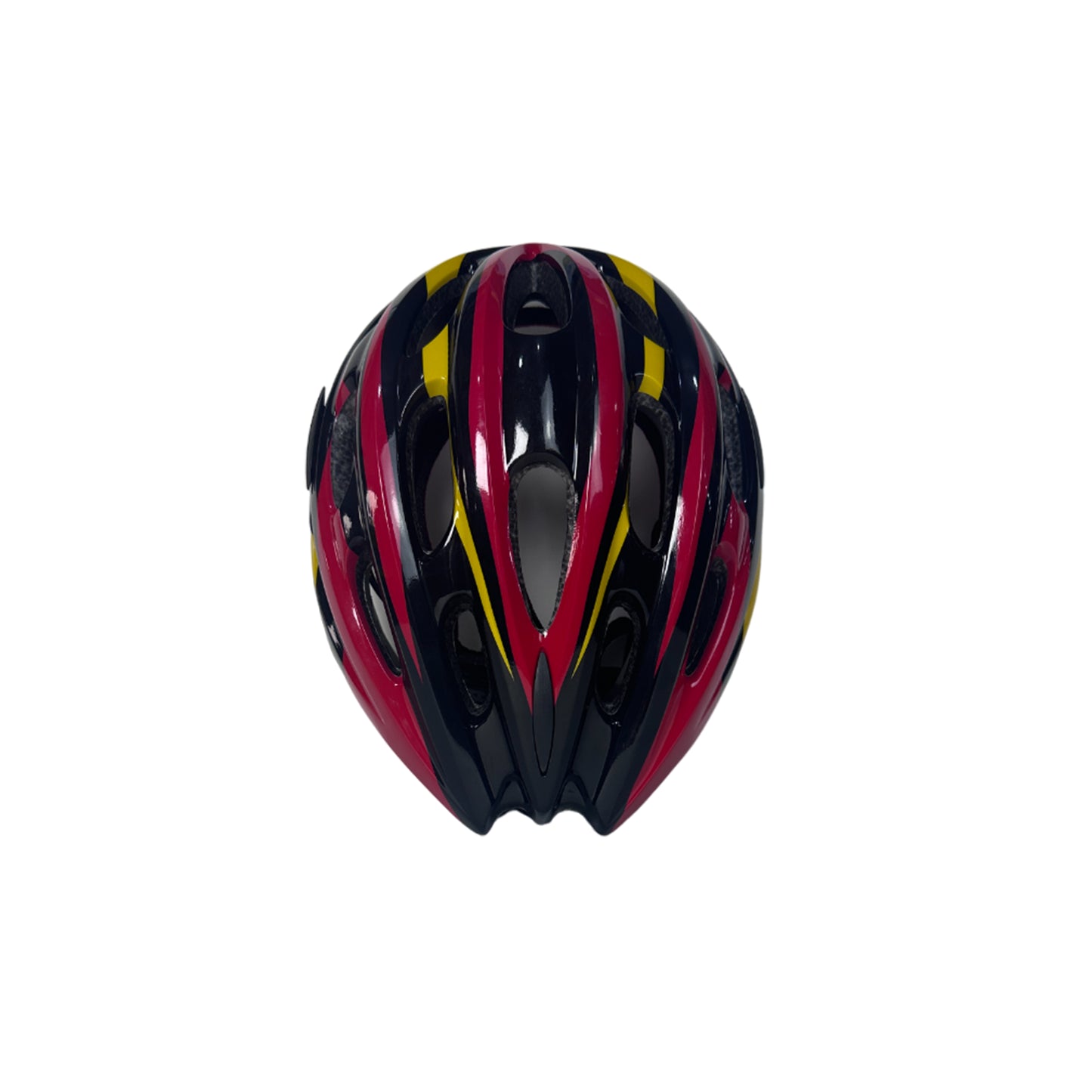 Black Yellow And Red Bike Helmet, For kids