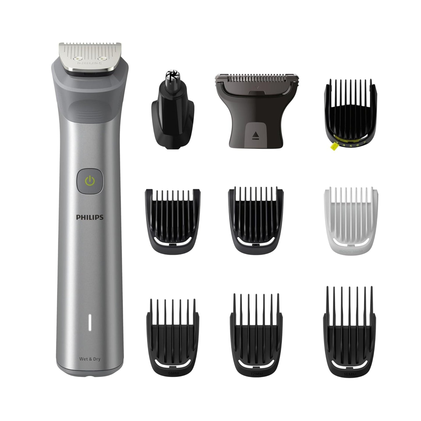 Philips All-in-One Trimmer  | 11-in-1 Face, Hair & Body Grooming | Nose & Ear| 120min Cordless, Showerproof