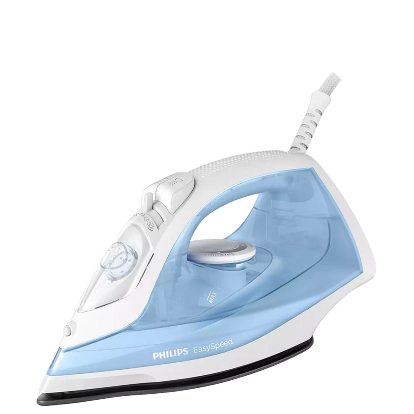 Philips EasySpeed Steam Iron - 2000W, Steam boost up to 90 g, Non-stick soleplate, Anti-scale - Blue