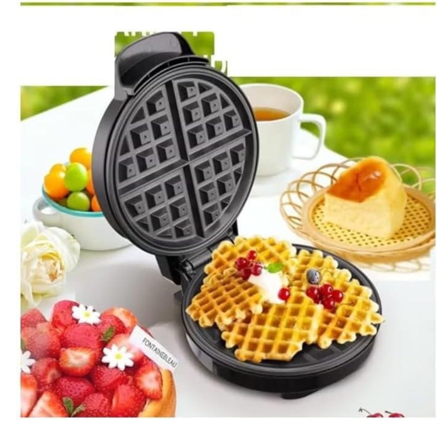 Jamaki Waffle Maker 1500W - Black