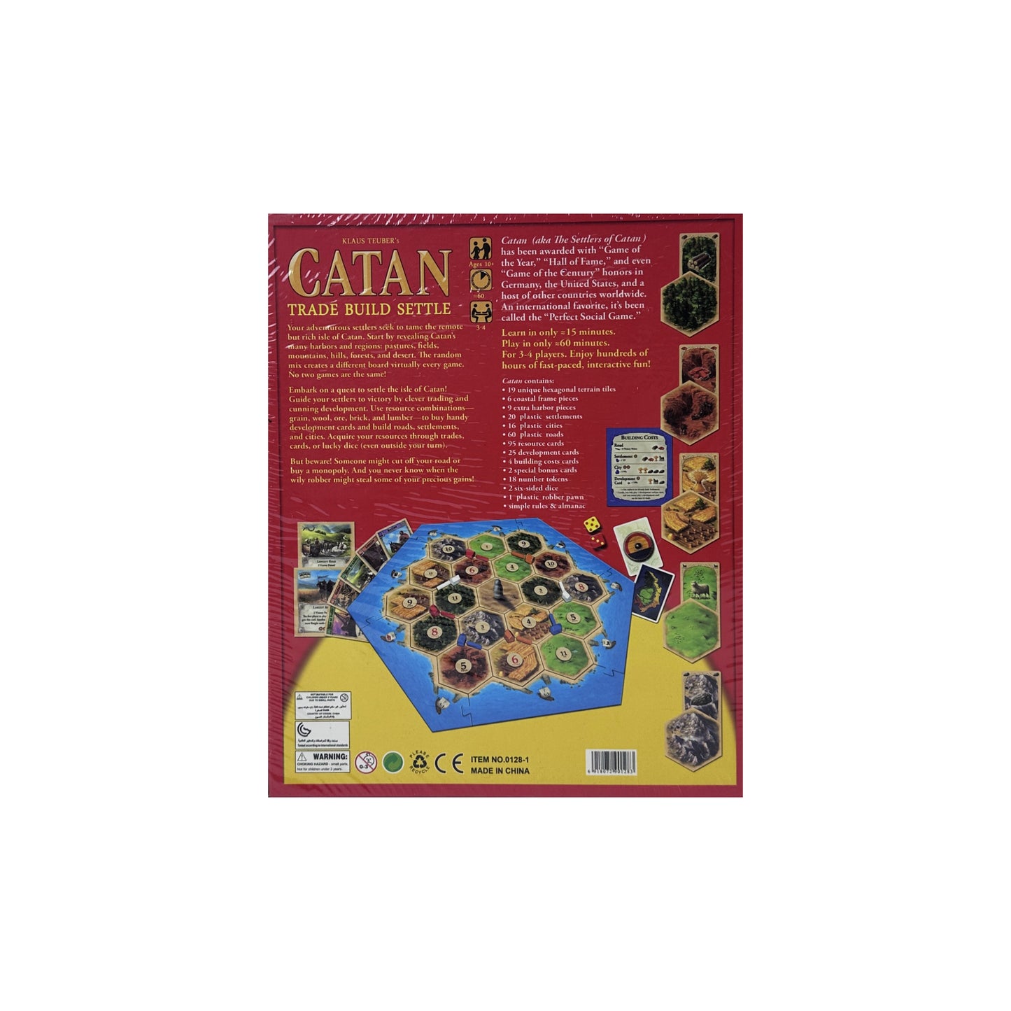 Catan the base game  Klause Teuber's Trade Build Settle