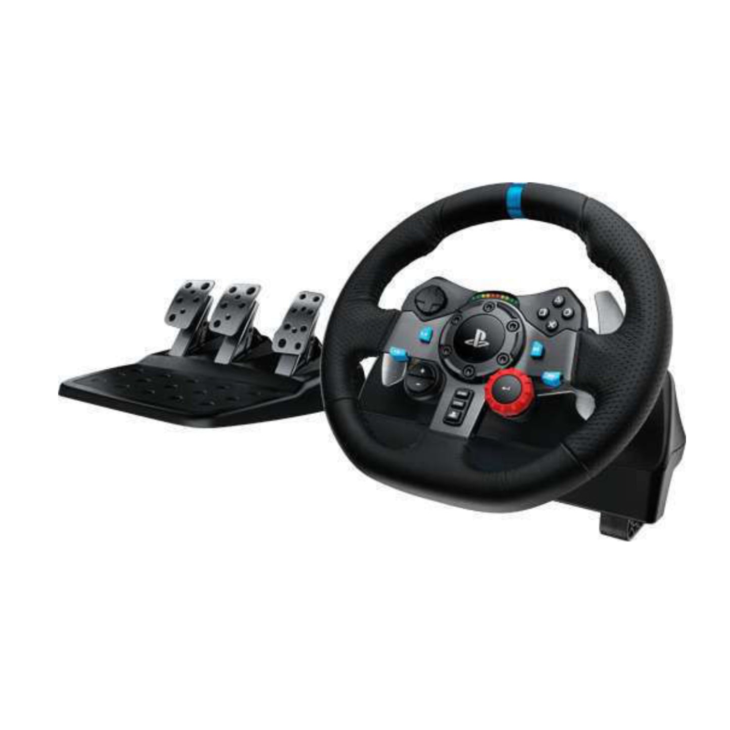 Logitech G29 Driving Force Racing Wheel and Floor Pedals, for PS5, PS4, PC, Mac, Black