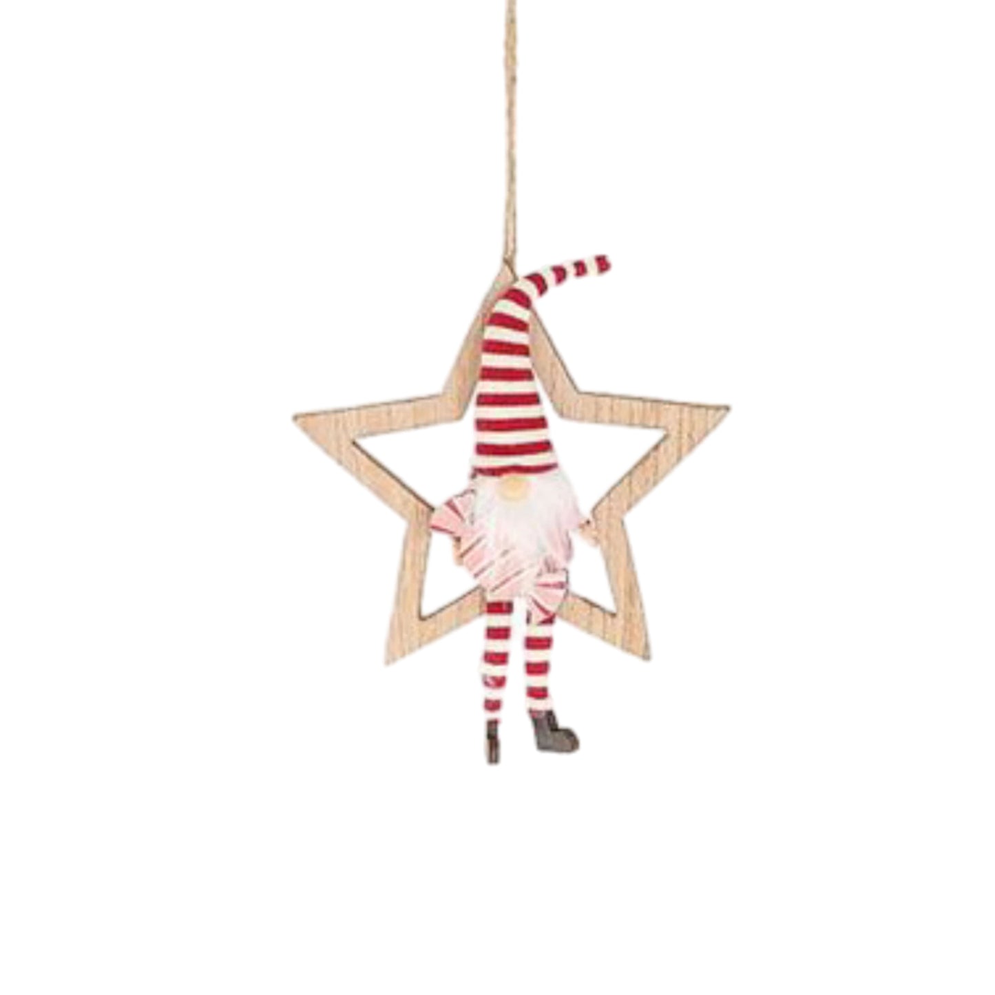hanger gnome With  star L=17cm W=30cm H=4cm