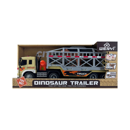Dinosaur Transport Truck & Trailer