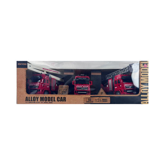 Alloy Pull Back Engineering Truck