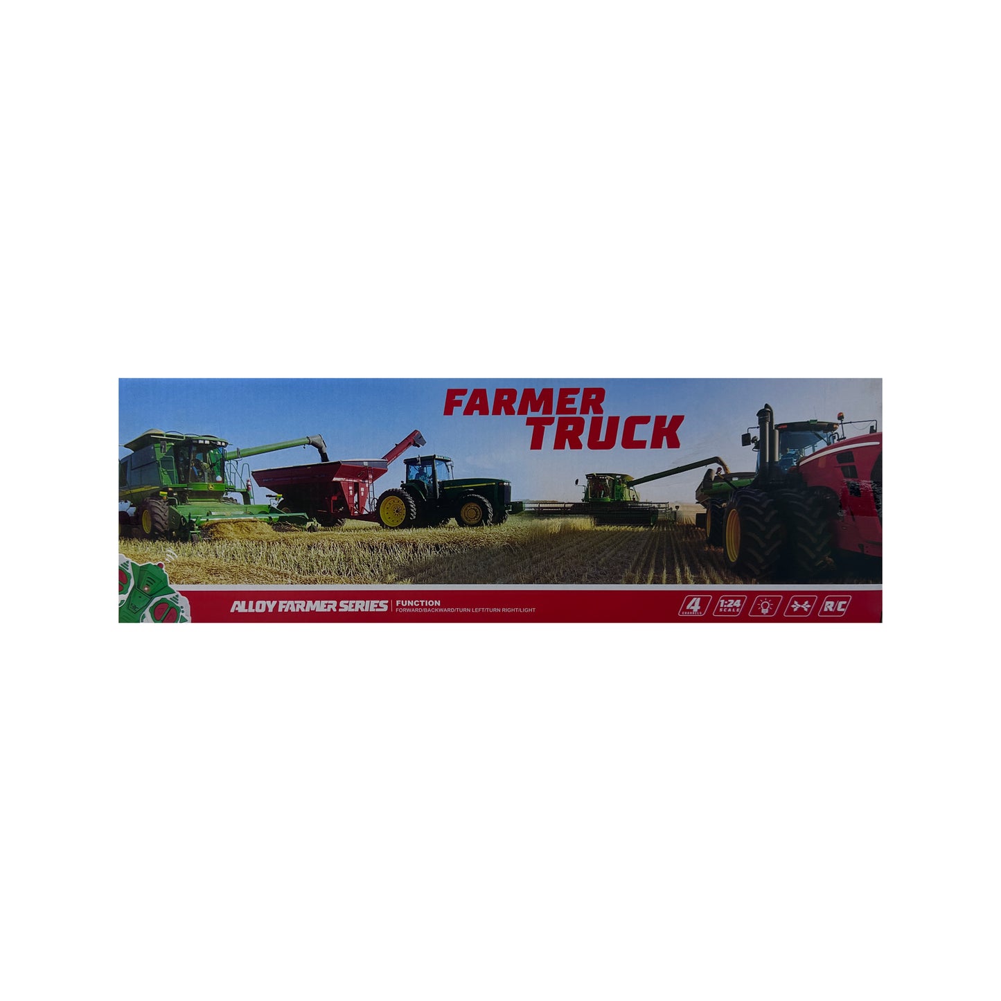 Farmer Truck With Sandy Soil