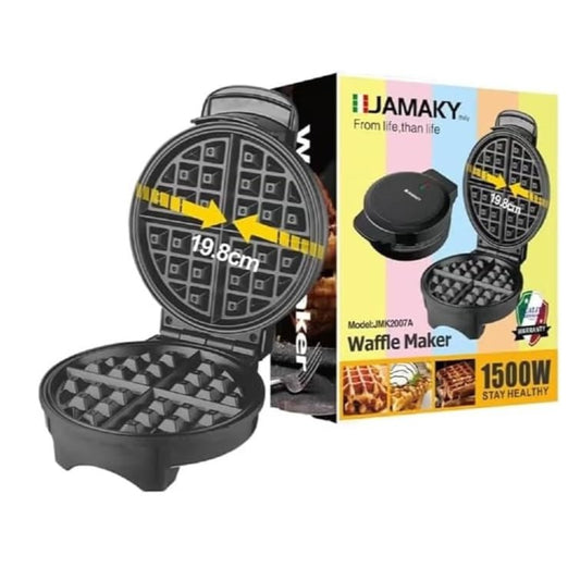 Jamaki Waffle Maker 1500W - Black