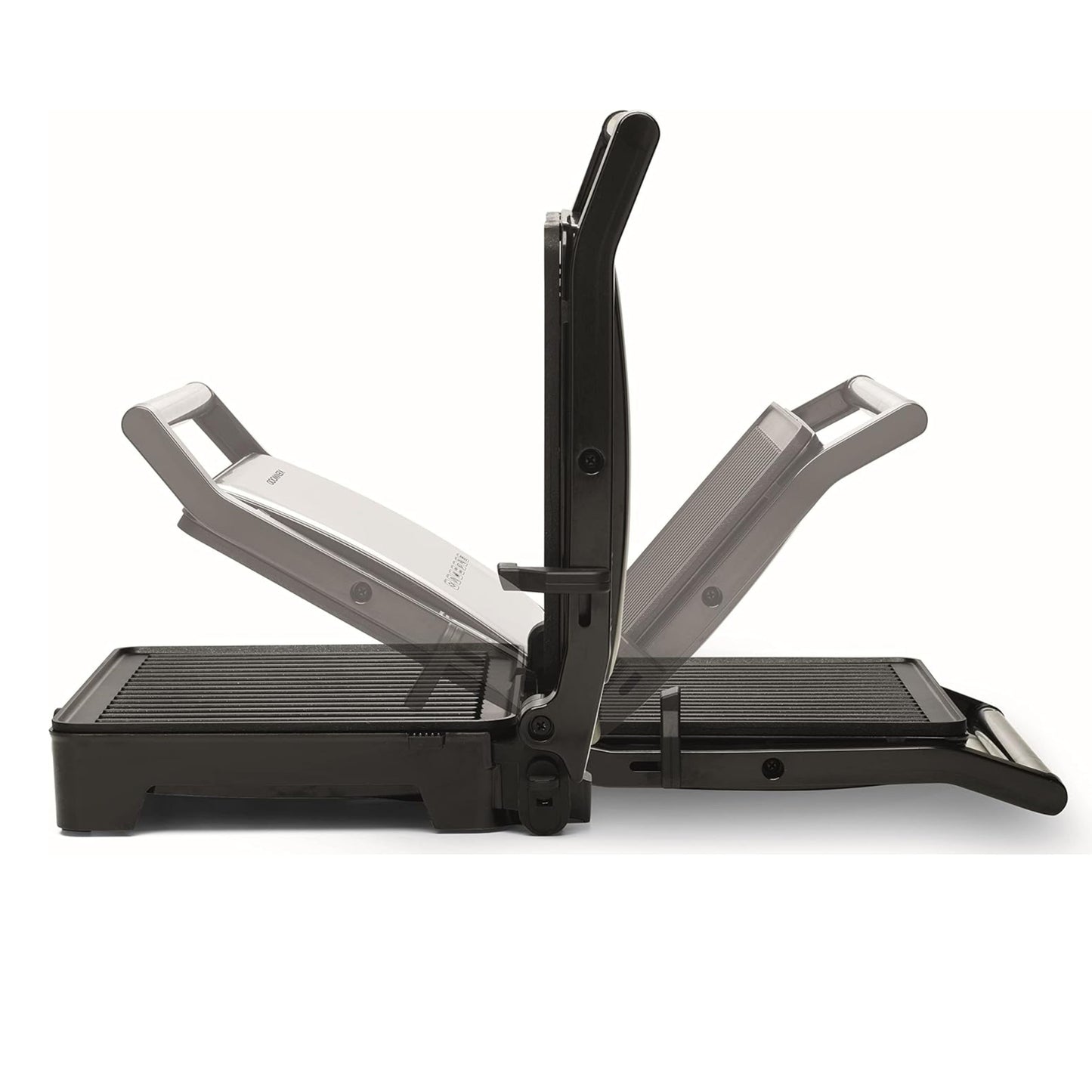 KENWOOD Grill 2000W Contact Health Grill Panini Press with Variable Temperature, 3 Grill Positions