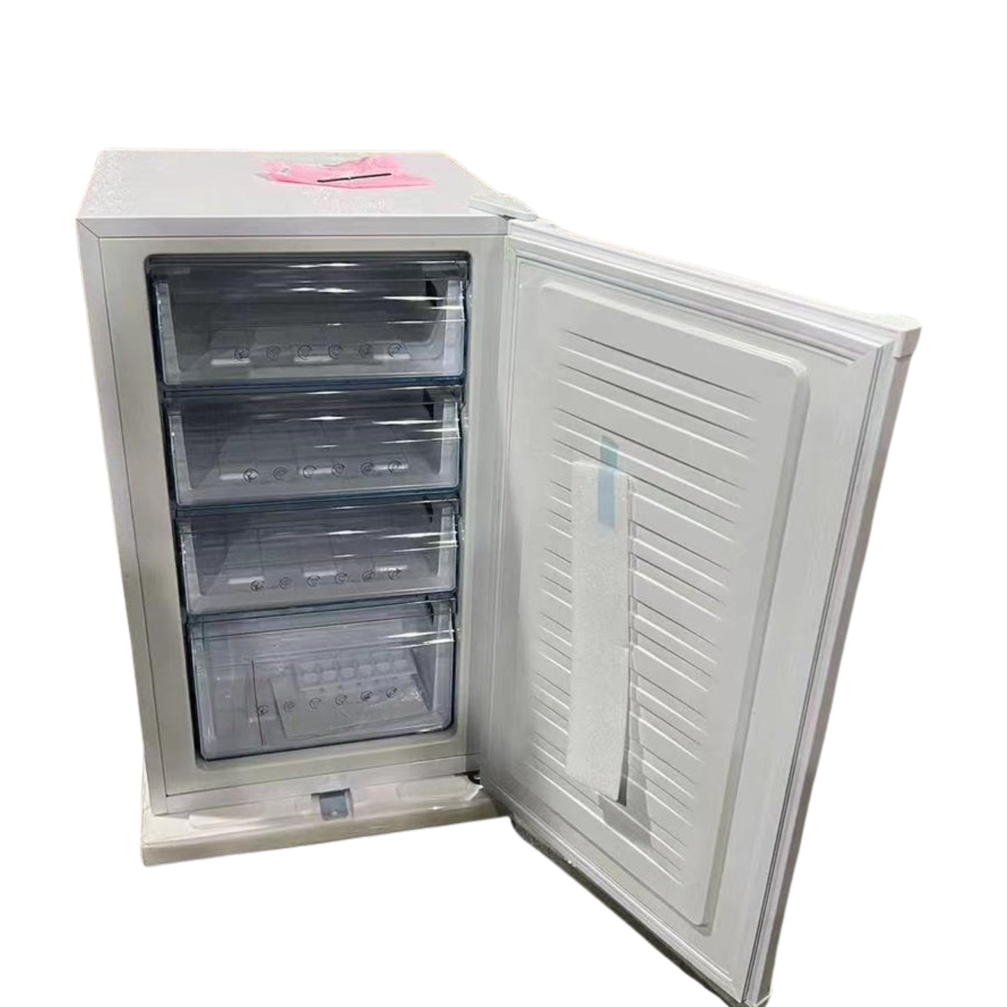 National line UPRIGHT FREEZER 4 Drawers Silver - 85cm  White