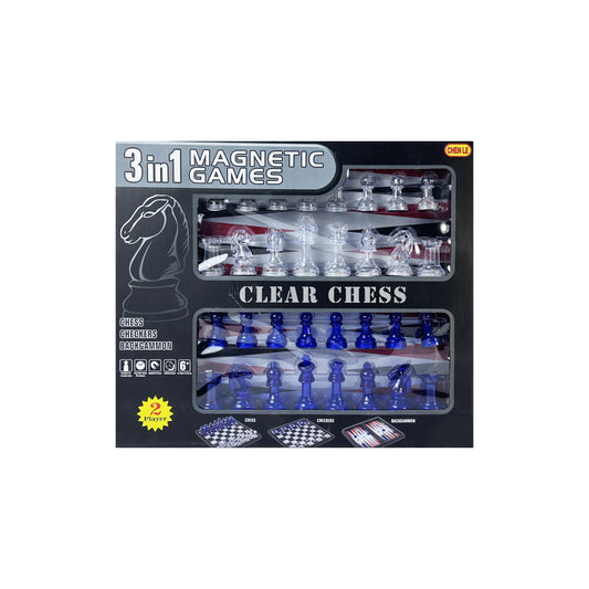 3 in 1 Magnetic Chess Set