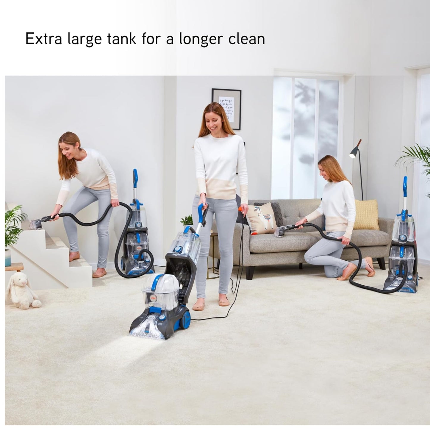 Vax Rapid Power Plus Carpet Cleaner 2.5 Litre, 240W