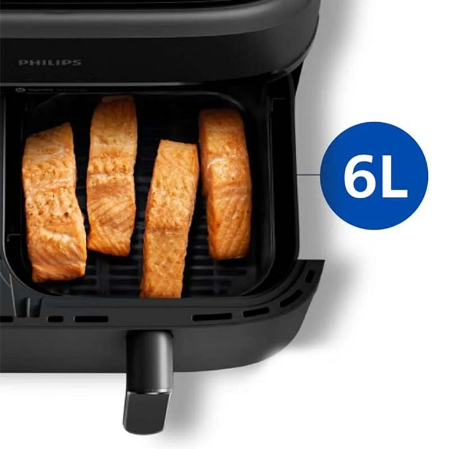 Philips Dual Basket AirFryer 3000 Series - 2750W, 9L Capacity, 2 Basket Drawers, 8 Presets Touchscreen, Black