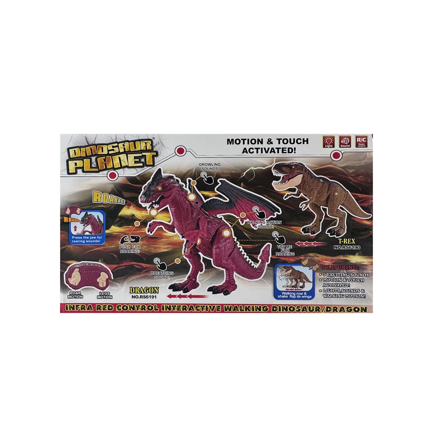 Red Dragon with remote control