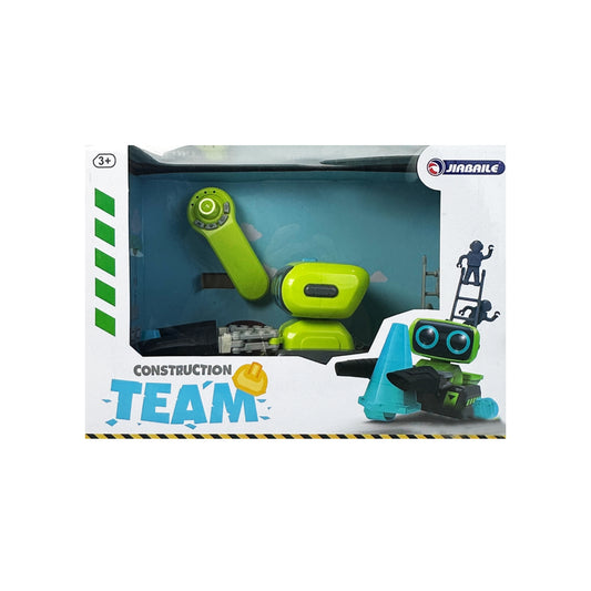 Construction Robot Green With Remote