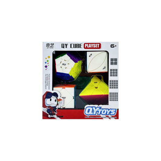 Magic Cube Set 4 Different Twisting Puzzles