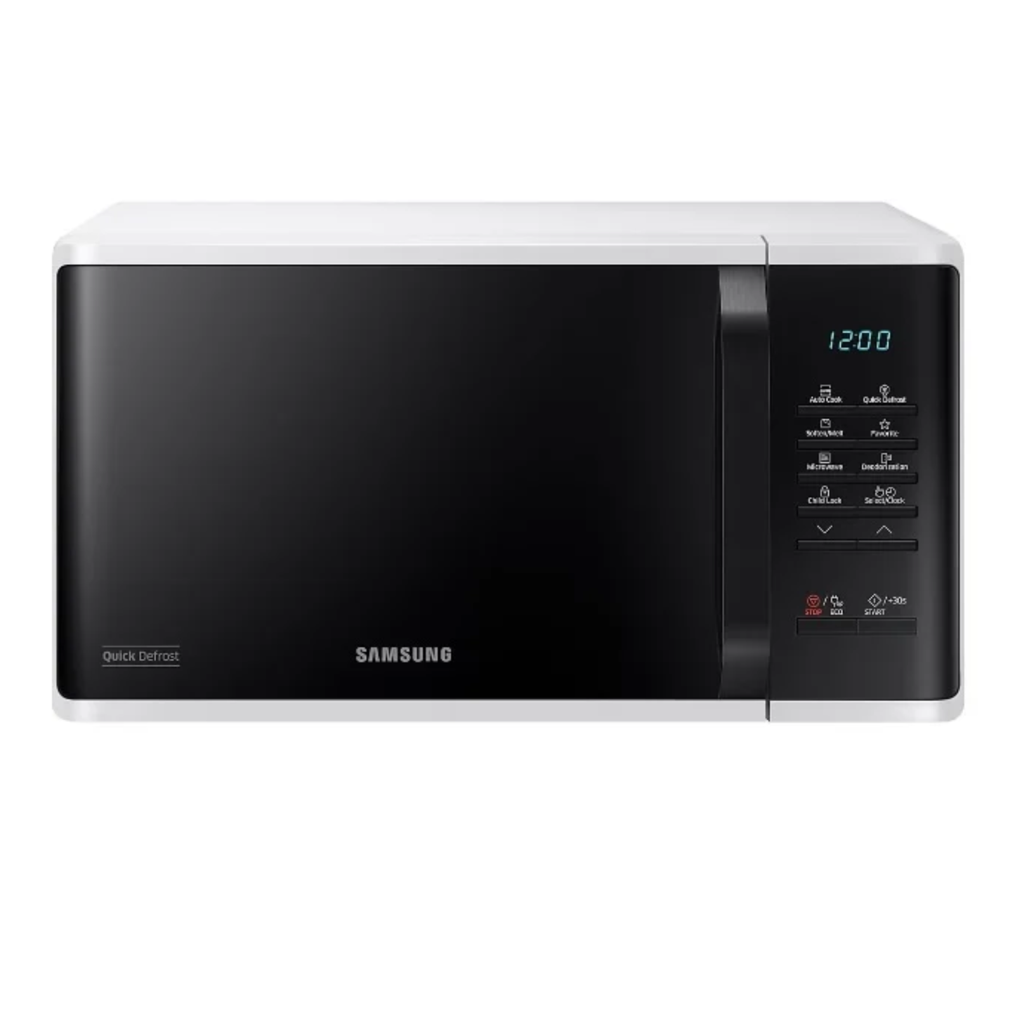 Samsung Solo Microwave Oven, 23L, White/black