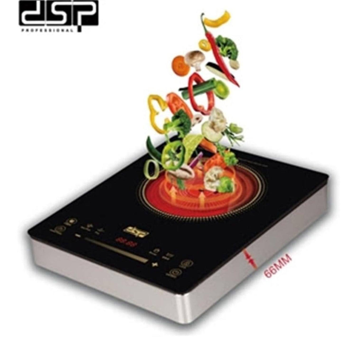 Dsp Portable Infrared Electric Stove Digital Timer Tabletop  Multicolor infraed cooker 2000W