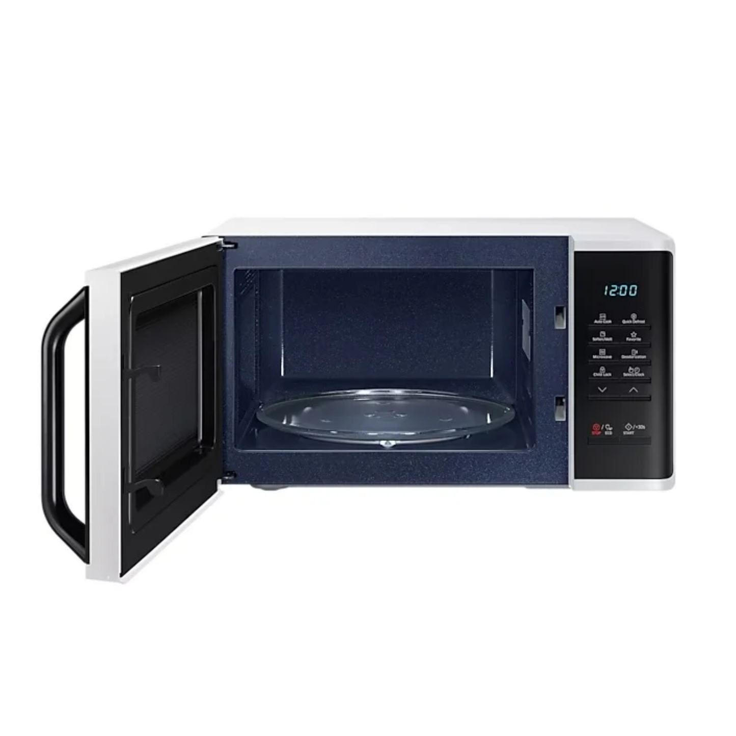 Samsung Solo Microwave Oven, 23L, White/black
