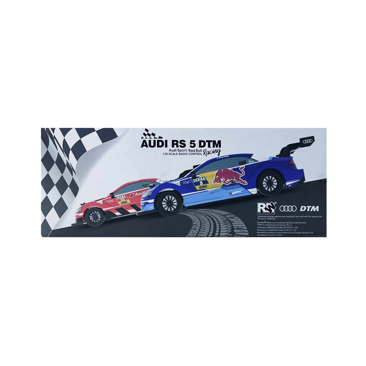 CLASSIC Audi Sport Racing Car/Red Bull