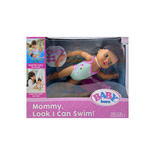 BABY born MOMMY!, Look I Can Swim!- Curly Gift Toy