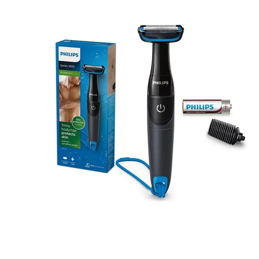 Philips Body Groomer for Safe & Precise, Bidirectional trimmer, Body Hair Trimming