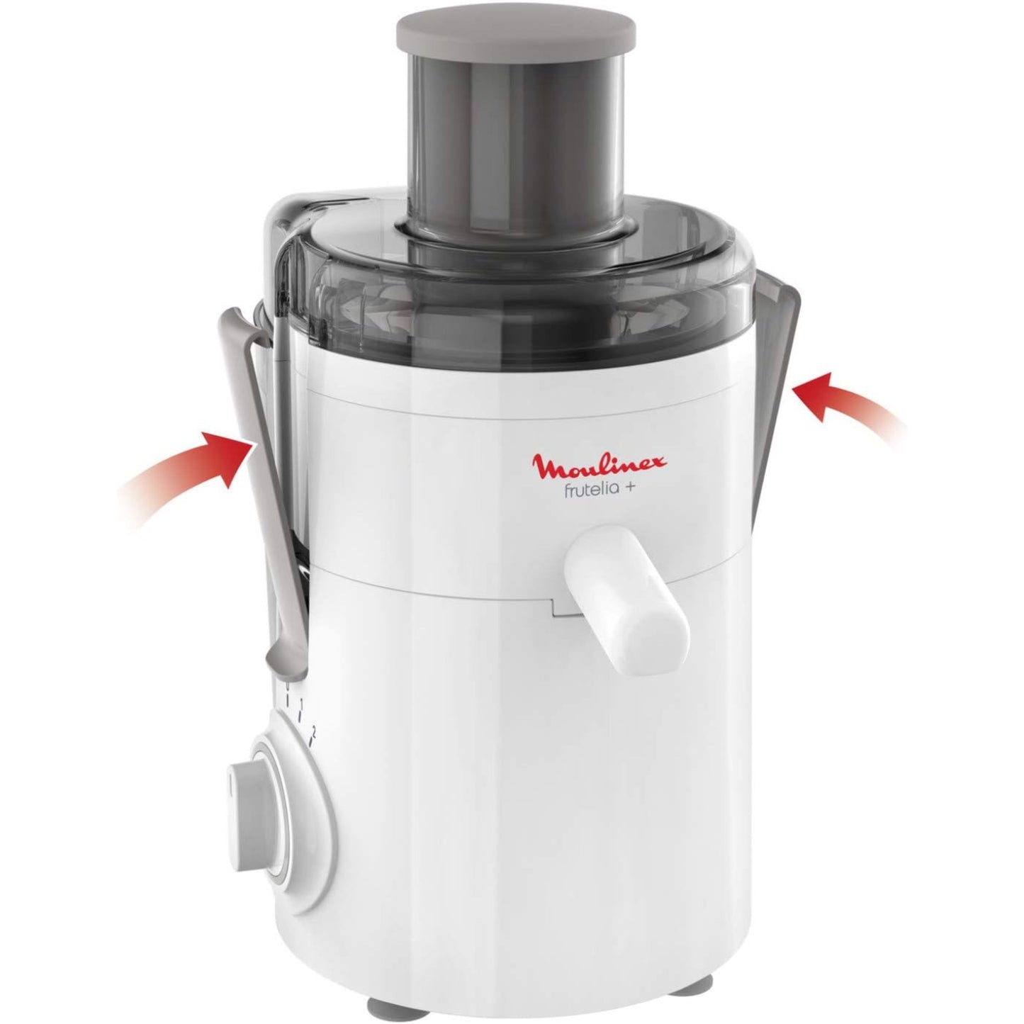 Moulinex  Frutelia+ Juice Extractor with Wide Mouth Easy to Clean 2 Speeds and Pulse Mode, 350 W