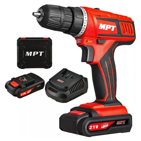 MPT LI-ION cordless drill for screwing and drilling