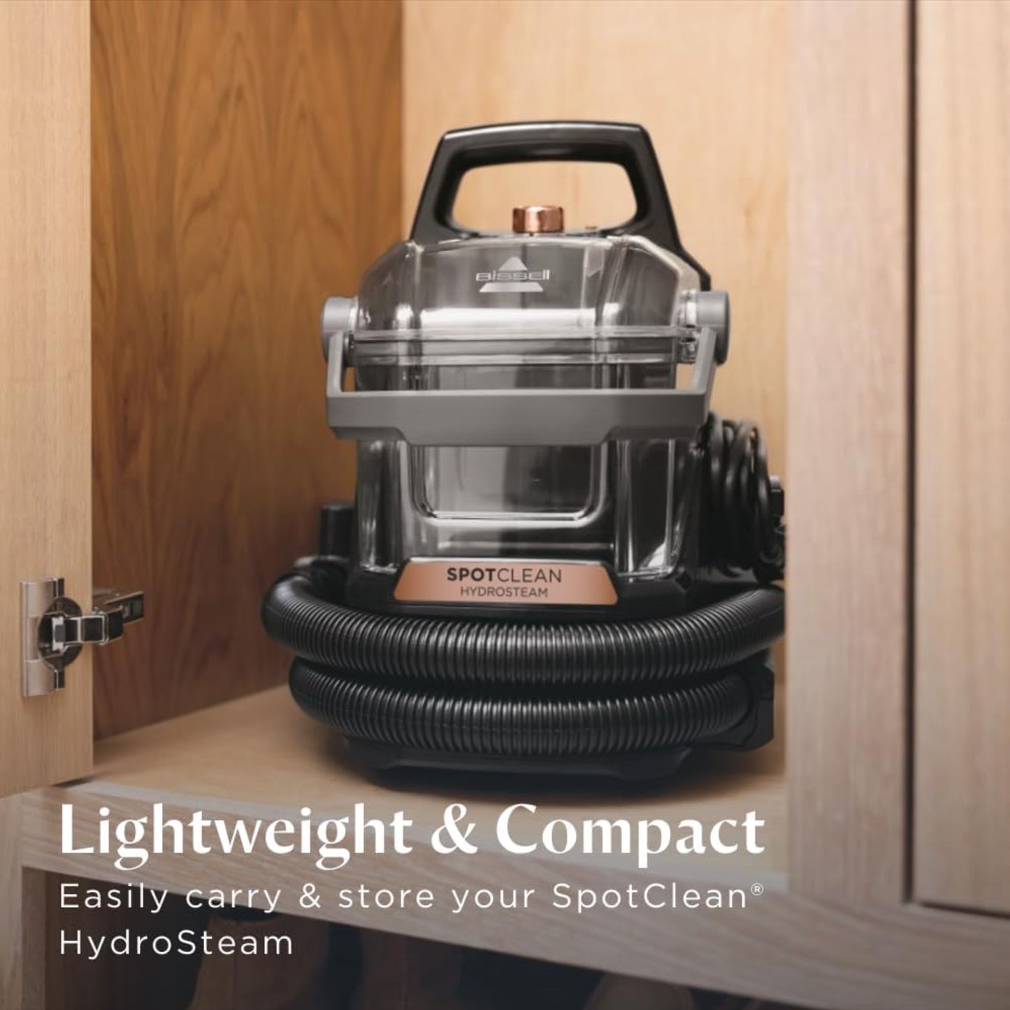 BISSELL SpotClean HydroSteam – Portable Deep Cleaner with Hydrosteam Technology