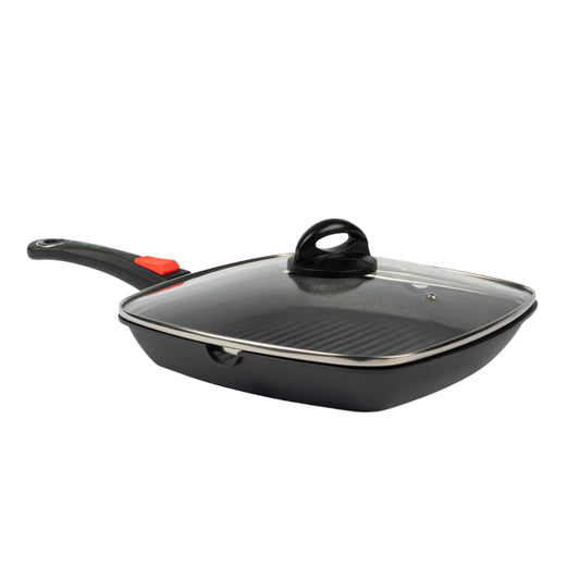 Gebe Venus Grill Pan W/Lid 28cm