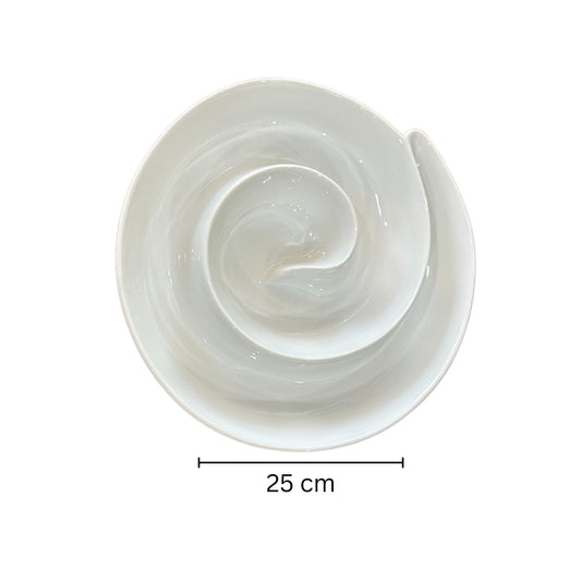 Ceramic Round appetizer plate 25 cm