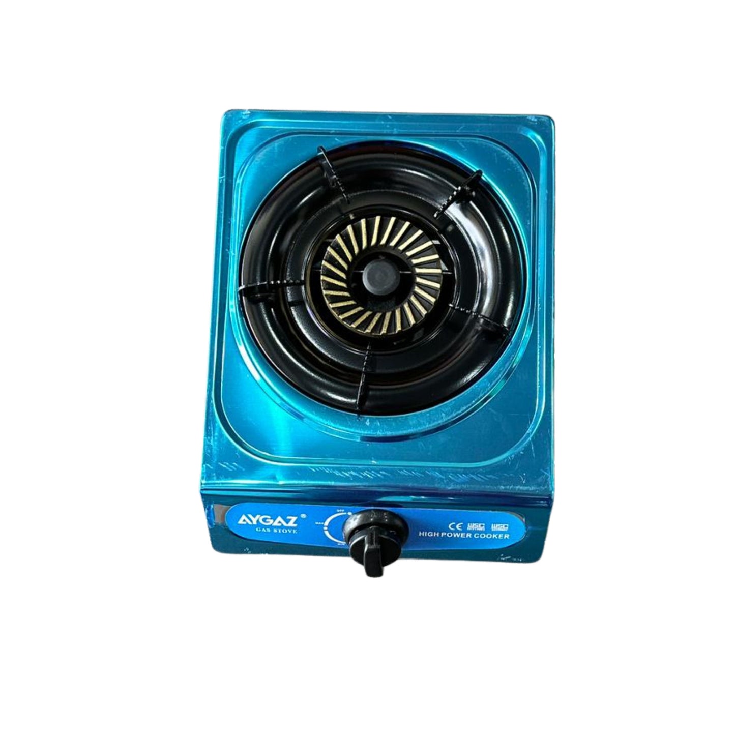 Aygaz  Gas Stove, Tempered Glass 1 Burner stainless Cooker