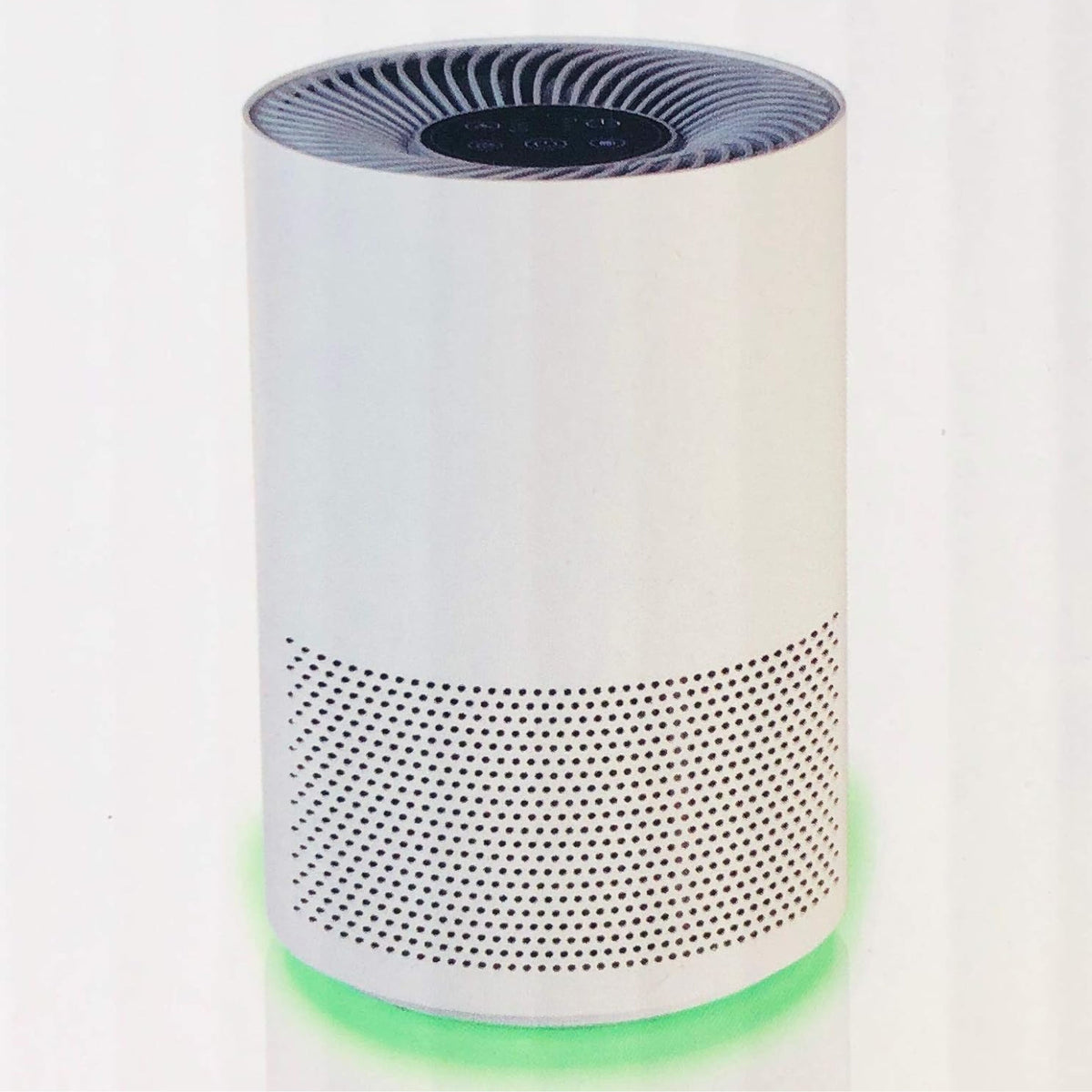 QUIGG Air Purifier 30W Dual Filtration System: EPA Filter, Activated Carbon Filter - White
