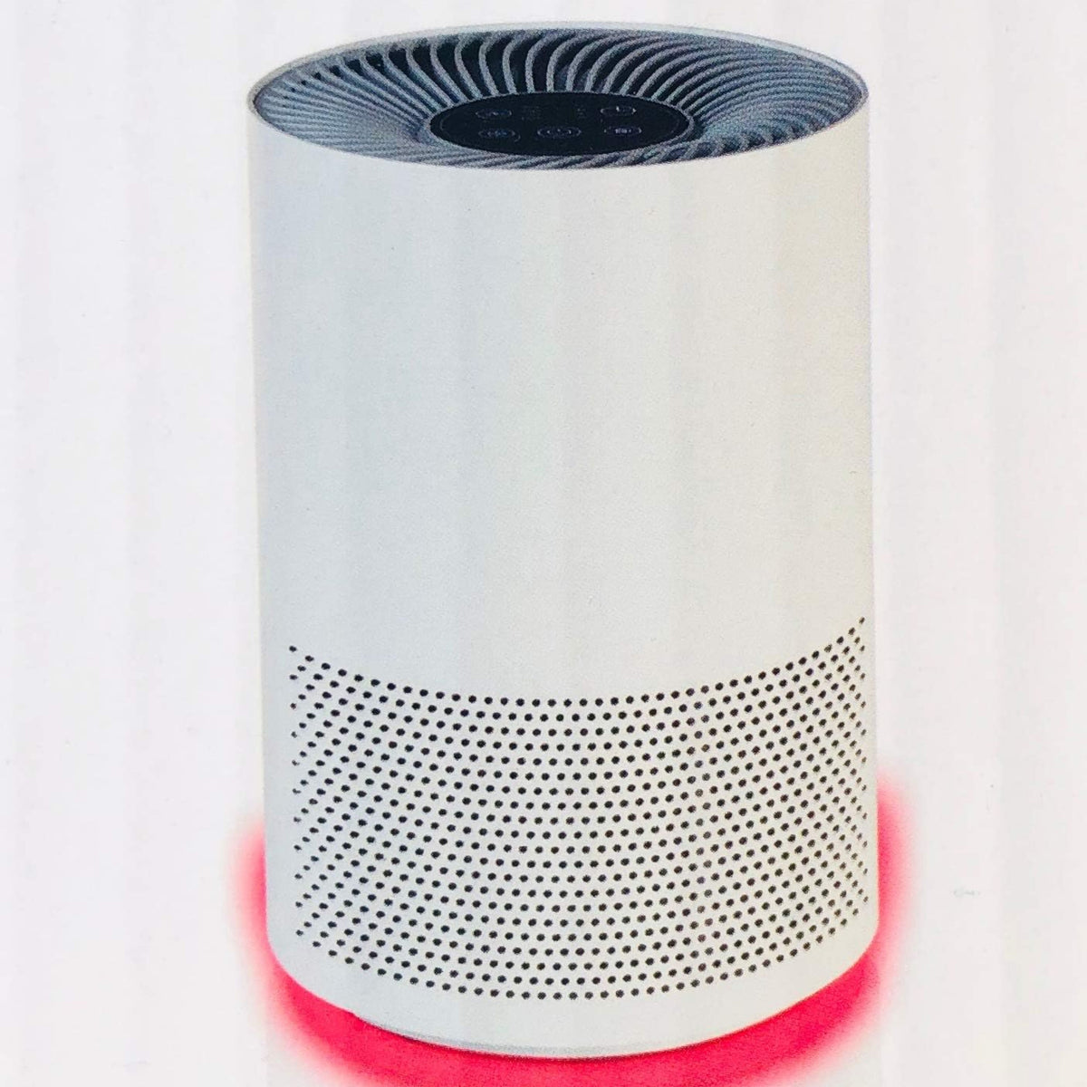 QUIGG Air Purifier 30W Dual Filtration System: EPA Filter, Activated Carbon Filter - White