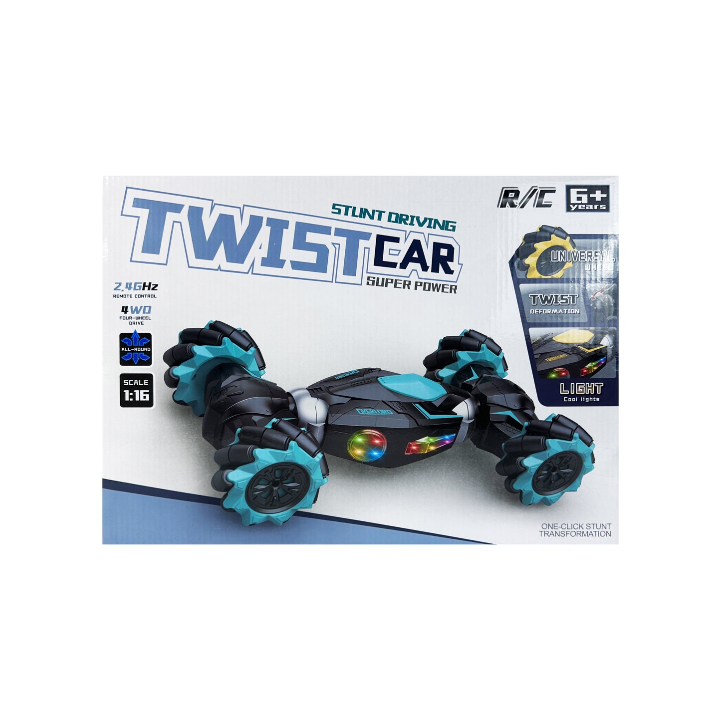 Illuminated Wheel Twist Car