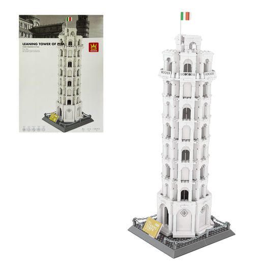 Leaning Tower Of Pisa Building Block - 1334 Pieces
