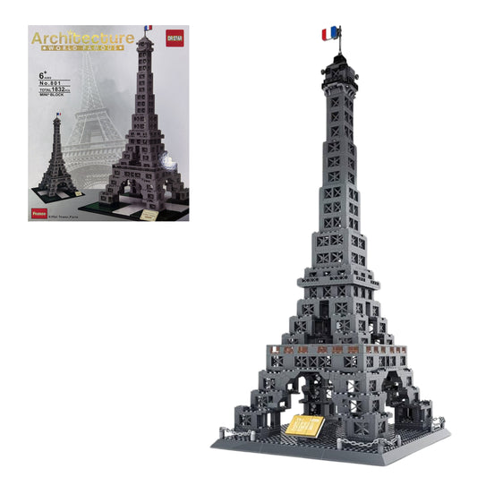 Eiffel Tower Building Block - 1832 pcs
