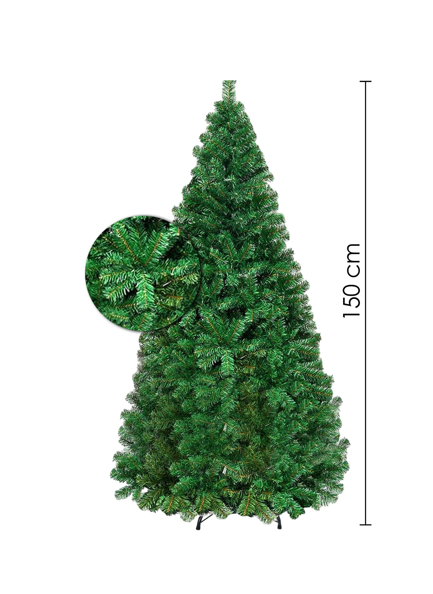 Pine needle Christmas tree - 150cm