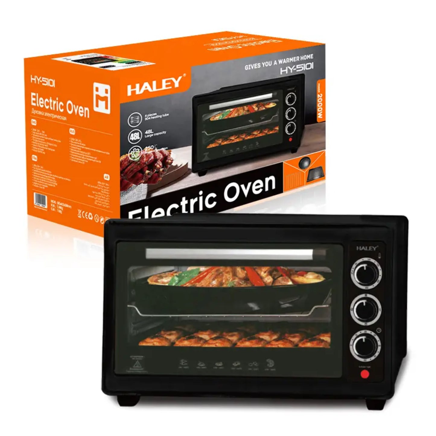 Haley Electric Oven 2000W 48L