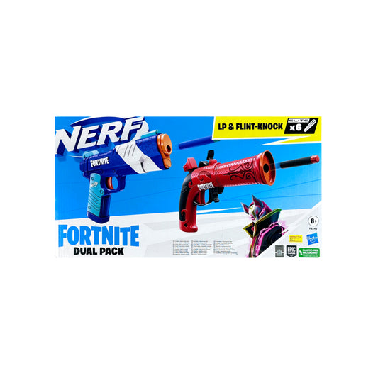 NERF FORTNITE Dual-Pack Gun 6 shots