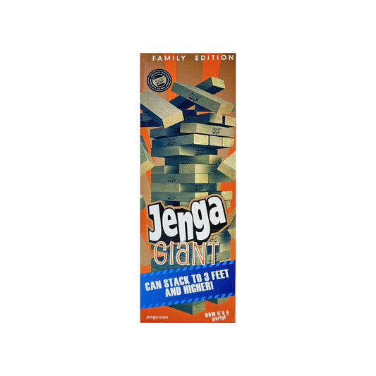 Jenga GIANT Family Hardwood Game 3 feet