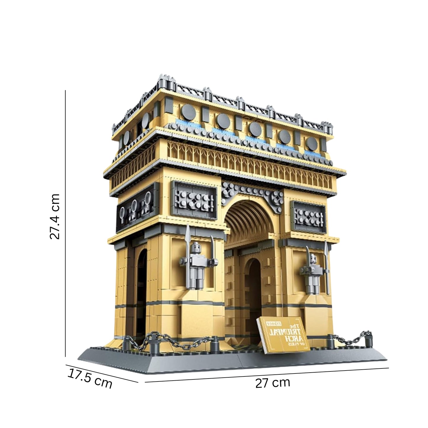 Arc de Triomphe, Paris building Blocks - 1401pcs