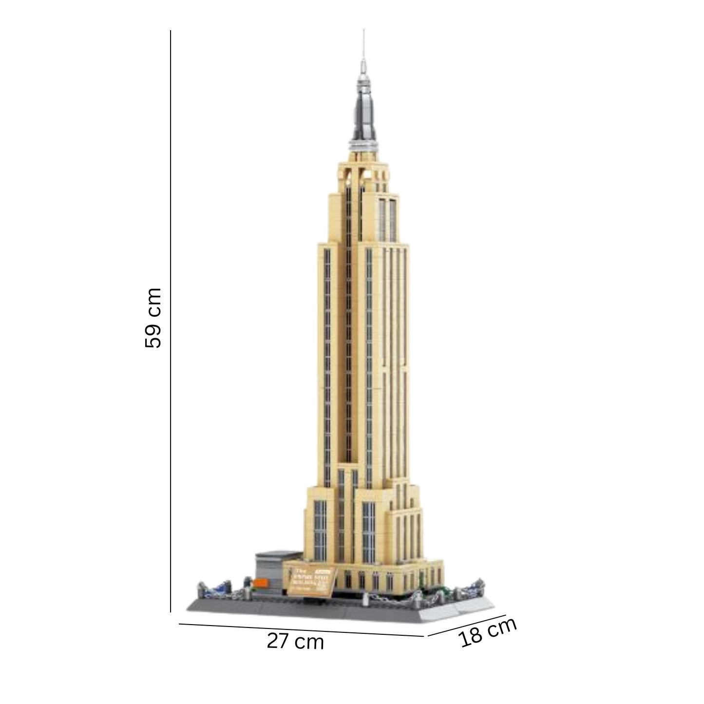 Empire State Building Kit - 1995 Pieces