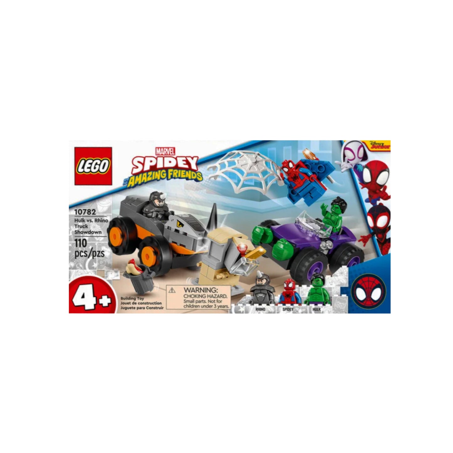 Lego Hulk vs. Rhino Truck Showdown