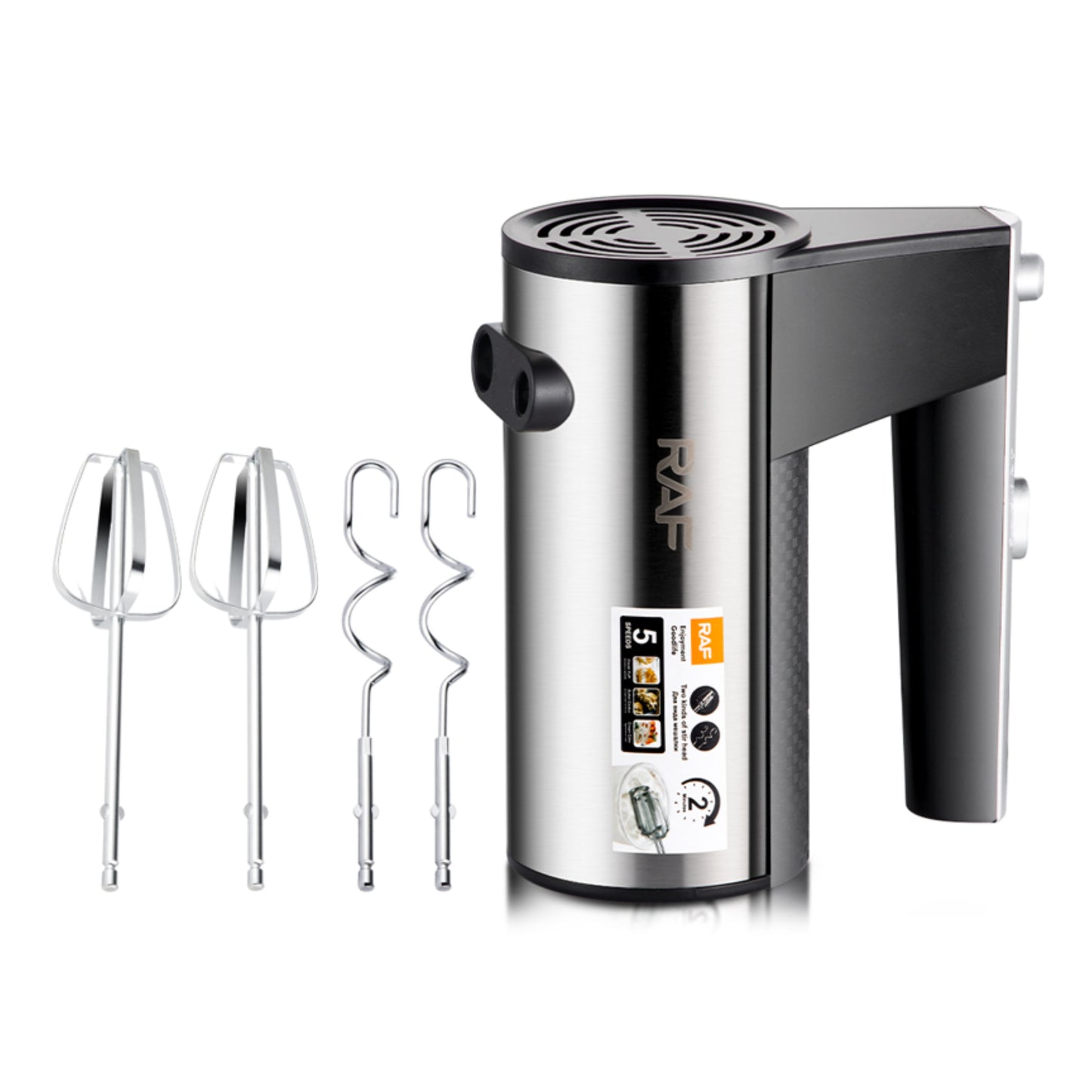 RAF   Mixer Hand Mixer Easy Clean Beaters Hand Mixer for Kitchen