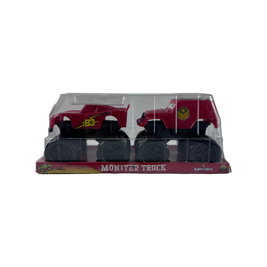 Lightning MacQueen Monster Trucks x2
